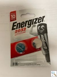 Energizer CR2032 - Lithium Battery (box of 10 cards of 2)