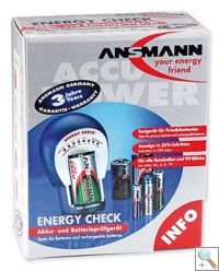 4000042 Ansmann Energy Check Battery Tester