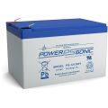 Power-Sonic PS12120 12v 12Ah rechargeable SLA Battery with F1 Terminals