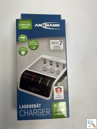 Ansmann Comfort Smart USB charger for AA & AAA rechargeable batteries