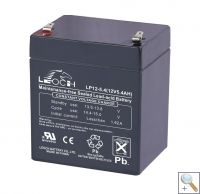 Leoch LP12-5.4 12v 5.4Ah Rechargeable SLA Battery