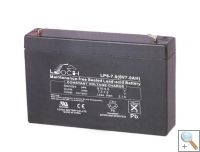 Leoch LP6-7.0 6v 7Ah rechargeable SLA Battery