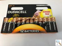 Duracell Simply AA pack of 12  - MN1500 Alkaline Batteries