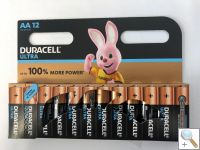 Duracell Ultra M3 MX1500  / MN1500 Alkaline Battery AA - Pack of 12