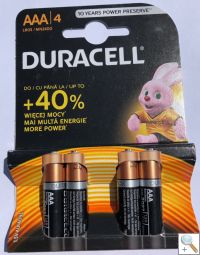 Duracell AAA MN2400/BOX of 40 Alkaline Batteries