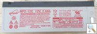 Enersys NP2-12C 12v 2.0Ah rechargeable SLA Video Battery