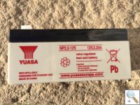 NP3.2-12 Yuasa 12v 3.2Ah Rechargeable SLA Battery