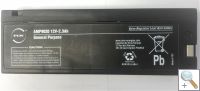 Replacement Power-Sonic PS1223V (NX VP30) 12v 3Ah rechargeable SLA Video Battery