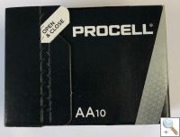 4 boxes of 10 PC1500 Duracell Procell AA Alkaline Batteries and a free box of AAA Procell