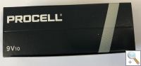 PC1604  Procell 9v PP3 Alkaline Batteries - Boxes of 10 