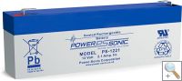 Power-Sonic PS1221 12v 2.1Ah rechargeable SLA Battery