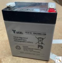 Y2.9-12 Yuasa Yucell SLA Rechargeable Battery