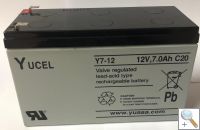 Y7-12 Yuasa Yucell 12v 7Ah SLA Rechargeable Battery