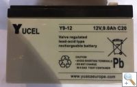 Y9-12 Yuasa Yucell 12v 9Ah SLA Rechargeable Battery
