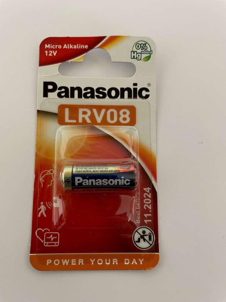 Panasonic LRV08 - Pilas
