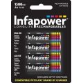 Infapower AA 1300mAh Ni-mh batteries - pack of 4