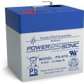 Power-Sonic PS610 6v 1Ah rechargeable SLA Battery 